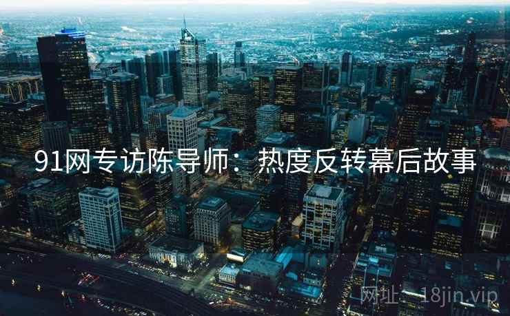 91网专访陈导师：热度反转幕后故事