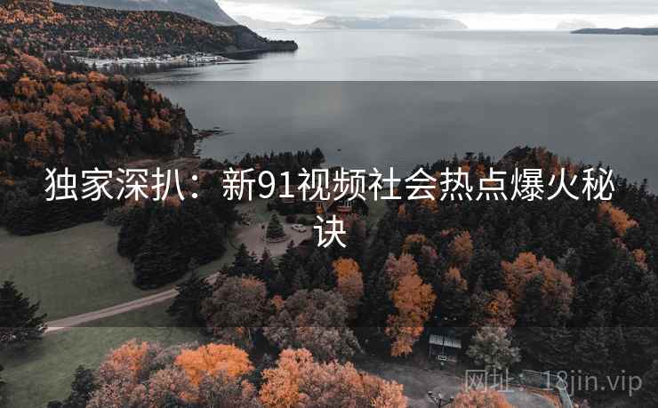 独家深扒：新91视频社会热点爆火秘诀